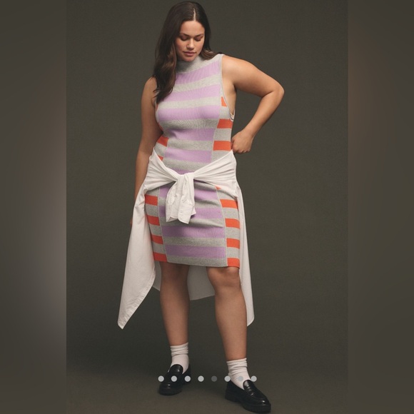 Daily Practice Sleeveless Mockneck Sweater Dress XS - Picture 4 of 7